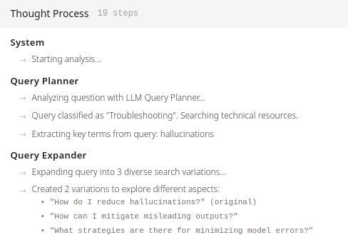 RAGnosis capabilities and features